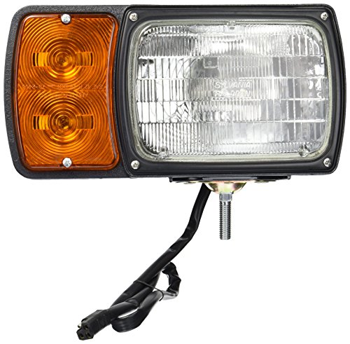 Grote 63451-4 Black Snowplow Lamp Kit (with Universal Wiring Harness)