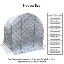 ZFUCMAYL Garden Greenhouse Cover,Plant Space Covers Quilt,Portable Shed with Roll Up Zipper Door,Suitable for Outdoor Plants,Only Includes Quilt(500x300x200cm)