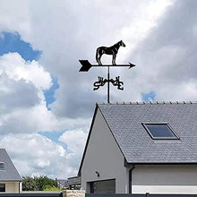 Weathervane,Weathervane Metal For Roof Garden Yard Weather Vane For The Garden Farm Stainless Steel Weather Vane With Animal Ornament,Wind Direction Indicator Weathervane Measuring Tools For Garden