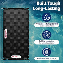 Northern Lights Group Solar Pool Heater - Thermax Solar Pool Heating Panels - Thermax Solar Pool Heater 2m x 1m - High Performance Solar Water Heater