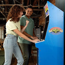ARCADE1UP Street Fighter II Champion Edition Big Blue Arcade Machine with WiFi and Stool