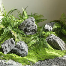 5 Pcs FRP Landscape Rocks, Realistic Texture, Lightweight Fake Rocks