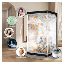 ZDGsrgWRG 4L Portable Folding Personal Steam Sauna Tent Set Remote Control
