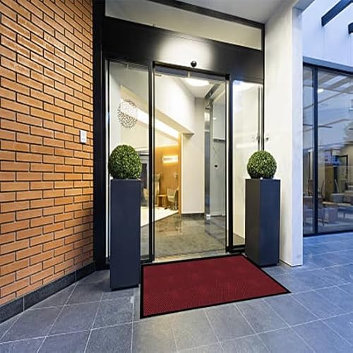 Legendary Doormats Super Berber Matting with Rubber Edging Azure 8' x 8'