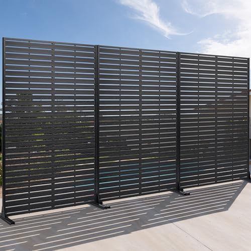 Trygoal 72" Privacy Screen Outdoor Privacy Fence Panel for Patio