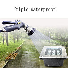 CHINLIFE LED Underground Path Light Square Outdoor Ground Light IP67 Waterproof AC85-265V Landscape Lighting for Piazza Garden Path Bridge Step Stair, Pack of 4 (Color : Warm White, Size : 12W)