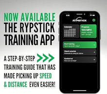 Rypstick Speed Training Aid & RypRadar 2.0 Golf Warmup Device Mens White 45" Pack