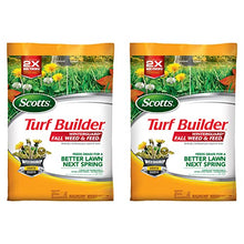 Scotts Turf Builder WinterGuard Fall Weed & Feed3 - Weed Killer Plus Fall Fertilizer, 15,000 sq. ft. (2-Pack)