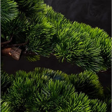 YXIANG56Q Fake Plants Large Artificial Bonsai Tree Entryway Living Room Ornaments Welcome Pine Fake Plants Bonsai Tree