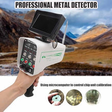 Professional Metal Detector 3D LED Display Metal Finder, Handheld Metal Scanner Underground, Precise Positioning & Advanced Detection, 30m Depth & 1000M Range, for Gold Silver Copper