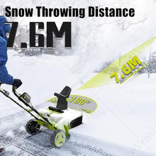 Battery Snow Blower 40v 20in Clearing Width for Snow 2batteries