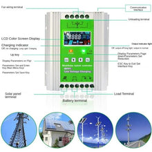Wind Solar Hybrid Charge Controller 3000W-10000W, 12V/24V/48V Regulator MPPT Wind Solar Hybrid Boost Controller, for Wind Turbine Generator Charger Battery,48V-10000W