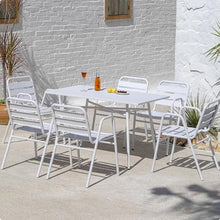 TBJEN Outdoor Tables and Chairs Courtyard Cafe All-Aluminum Chairs Open-Air Simple Modern Milk Tea Shop Outdoor Leisure Tables and Chairs(Q)