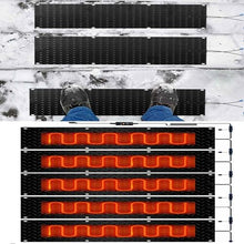 AMHUKIP Snow Melting Mats for Outdoor Stairs and Driveways - Anti-Slip Winter Snow Removal Solution (3 Pcs, 25.4x120cm/10x48in)(40x200cmx5Pcs)