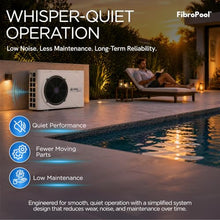 FibroPool Pool Heat Pump FH135-35,000 BTU 120V - 7,500 Gal - Electric