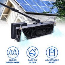 ZJXANOZ Electric Cleaning Brush with Adjustable Pole, Extendable for Pool, Window, and Solar Panel Cleaning, 5.5m Reach