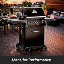 Broil King 844154 Signet 320 Shadow 3-Burner Propane Gas Grill in Black