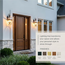 Quoizel Newbury 23" Outdoor Post Lantern, Medici Bronze