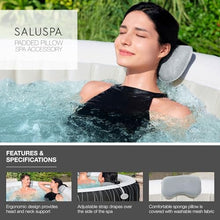 Bestway Coleman St Moritz AirJet Inflatable Hot Tub with EnergySense Cover, Spa Seat & Headrest Pillows