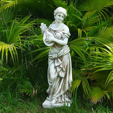GENUINQ 46'' H Neoclassical Music Muse Goddess Statue Garden Decor