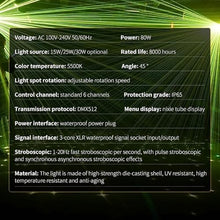 Dynamic Firefly Light Projector, Firefly Garden Lights Star Projector Christmas Lights, Adjustable Speed & Angle, 10-20m Projection and Up To 300㎡ Coverage, for Holiday, Party, Wedding, Garden House