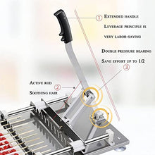 UYCVT Automatic Meat Skewer Machine, Barbecue Skewer Artifact, Stainless Steel Fast and Portable Meat Skewer, 10-Hole Barbecue Skewer Maker, Barbecue Grill Set Accessories, Suitable for