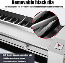 Tabletop Propane Grill 4-Burner Portable Camping Gas Grill Stainless Steel for Outdoor Cooking Patio Garden BBQ Picnic Tailgating Trip Home Use 172x39cm