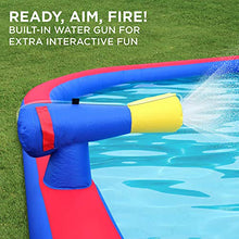 SUNNY & FUN Mega Sport Inflatable Water Triple Slide Park - Multicolor