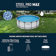 Bestway Steel Pro MAX 13' x 48" Above Ground Swimming Pool Set with Pump