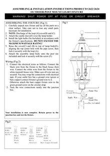 Livex Lighting 2622-07 Outdoor Post with Clear Beveled Glass Shades, Bronze