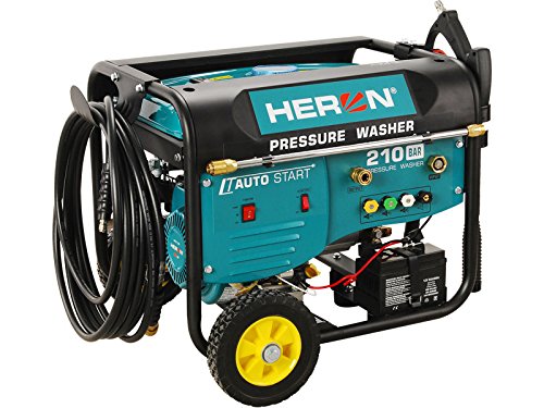HERON high pressure cleaner with 6.5HP engine, electric start, remote control