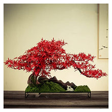 moisture Faux Bonsai Home Decor Simulated Welcome Pine Bonsai Porch Living Room Decoration Indoor Pseudopotted Green Plant Tabletop Ornaments Gifts Desktop Potted Tree (Color : A)