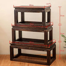 Coffee Table Side ffee Table Table Bed Coffee Table Chinese Simple Bay Window Table Balcony Small Coffee Table (Color : Brown Size : 60 34 34CM) (Brown 60 * 34 * 34CM)
