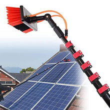 3m-10m Window Cleaning Telescopic Pole, Water Fed Extendable Brush Suitable for Cleaner Conservatory Roof Photovoltaic Panel Cleaning Photovoltaic Panel Cleaning/Window Clean