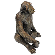 Design Toscano Chatty Chimpanzee Statue Bronze