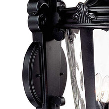 Casa Marseille 31" High Black Traditional Large Outdoor Wall Light Fixture