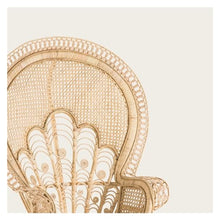 XJOYSL7921 Rattan Chair Rattan Chair, Peacock Chair, Accent Rattan Chair, Cozy Chairs, Handmade for Bedroom, Living Room Dorm Rooms, Garden and Courtyard Modern Accent Chair for Living Room