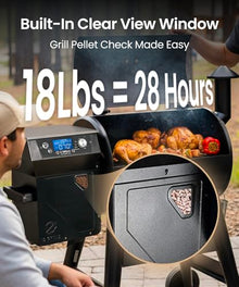 Z GRILLS 450E Pellet Smoker Grill, PID 3.0, 180-450°F Temperature
