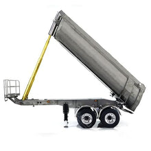 TOUCAN RC HOBBY LESU Metal Hydraulic Dumper Trailer Pump for 1/14 Tractor Truck Gray