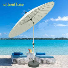 AY8ADYUI Table Market Umbrella,Outdoor Sunshade Umbrella,with Tilt & Crank，Durable, Lightweight, Simple Deluxe，For Beach Patio Garden Poolside Backyard(Dark green)