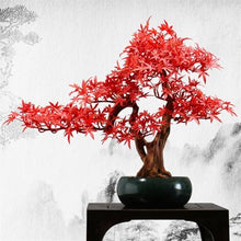 YXIANG56Q Fake Plants High-grade Hotel Desktop Landscaping Artificial Potted Plants Simulation Tree Bonsai Ornaments Desktop Decorations Bonsai Tree, yuqing2022