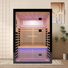 Heawarm 2-Person Far Infrared Sauna, Canadian Hemlock