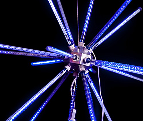 Queens of Christmas 30" Blue Star Burst Animated Light