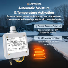 SNOWMELTZ 100 Sqft Embedded Heated Driveway System