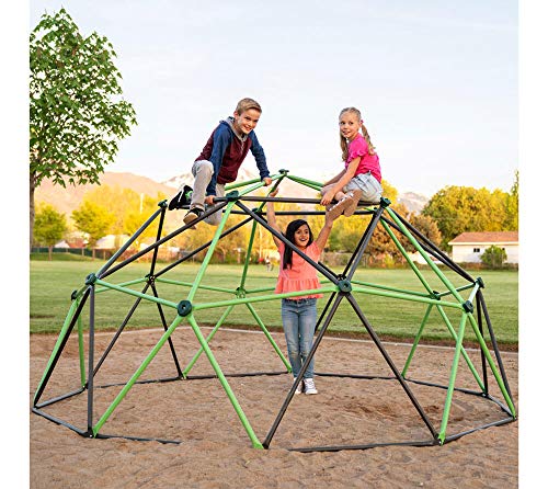 Lifetime Geometric Dome Climber Jungle Gym Mantis Green & Bronze