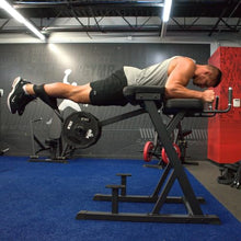 Gronk Fitness Reverse Hyperextension Machine Black