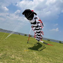 Yingfeida HFLY 59ft Large Inflatable Centipede Kite Black