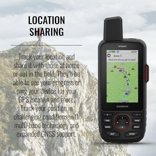 Garmin GPSMAP 67i Rugged Hiking GPS Black