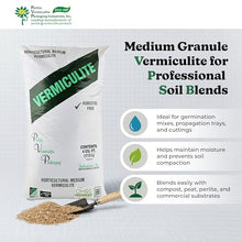 PVP Industries Medium Vermiculite Professional Grade Soil Conditioner, 10 Pack