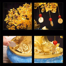 YXIANG56Q Office Desk Decor Natural Citrine Gemstone Crystal Bonsai Tree of Life Large Feng Shui Money Chakra Tree for Wealth/Fortune and Luck Desk Decorations(Large)